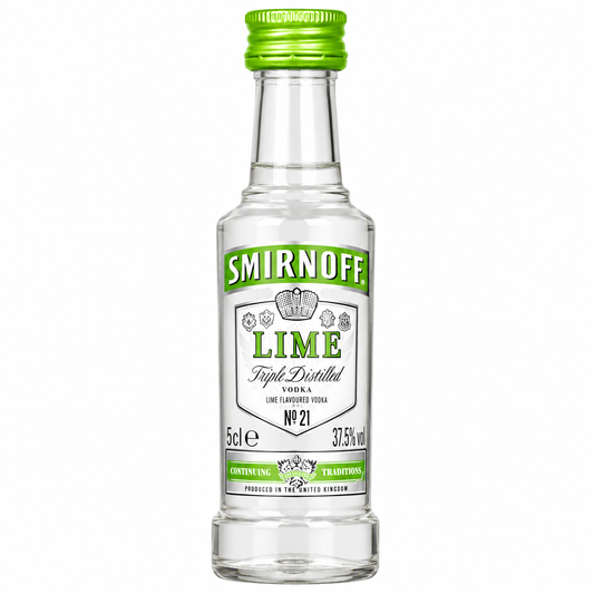 Smirnoff Lime Russian Vodka 5cl Miniature