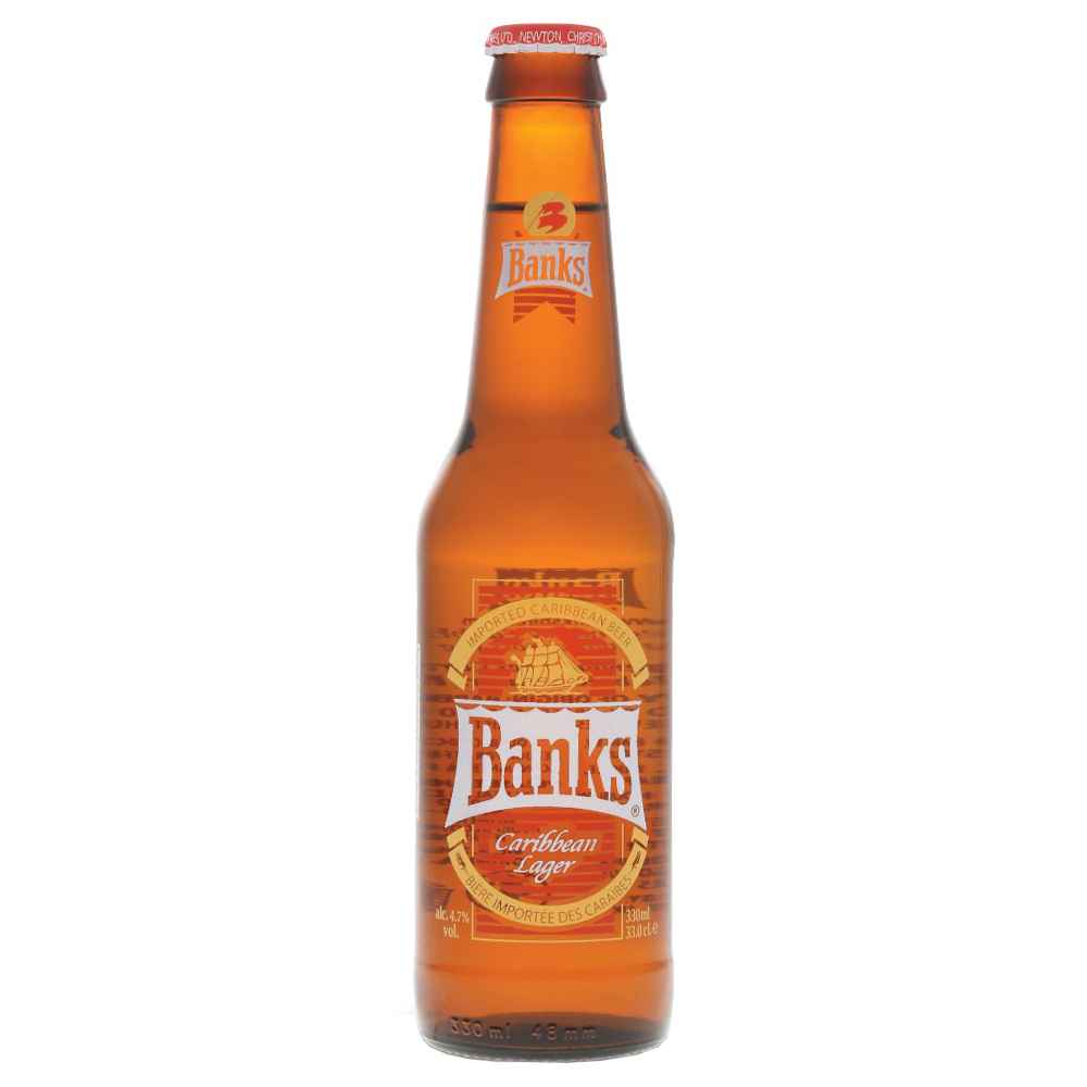 Banks Caribbean Lager 330ml