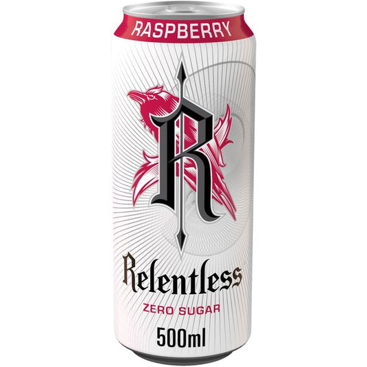 Relentless Raspberry Zero Sugar 12 x 500ml