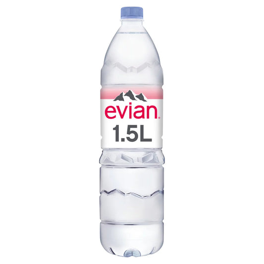 Evian 8 x 1.5ltr pet