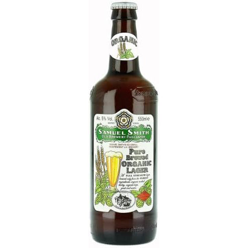 Samuel Smiths Pure Brewed Organic Lager 550ml