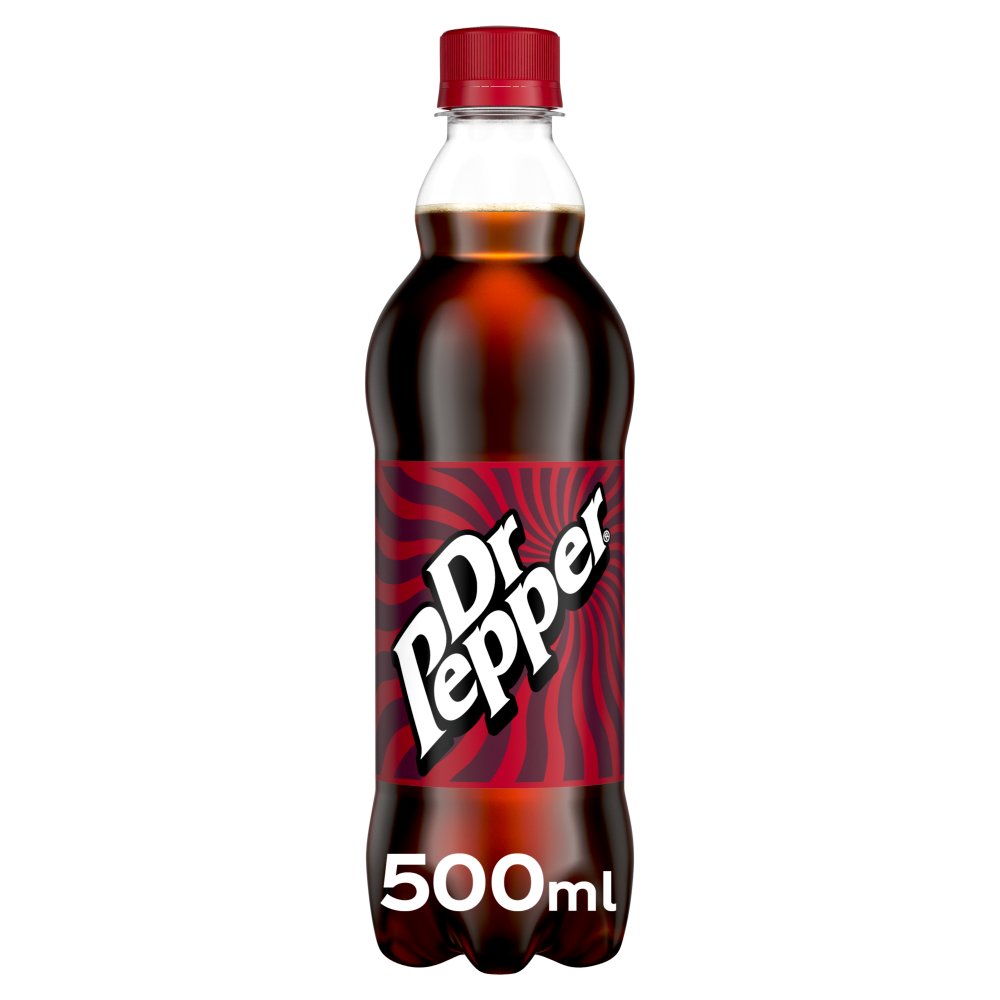 Dr Pepper Bottles 12 x 500ml