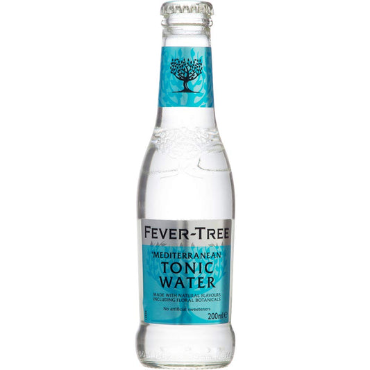 Fever Tree Light - Mediterranean Tonic Water 24 x 200ml nrb
