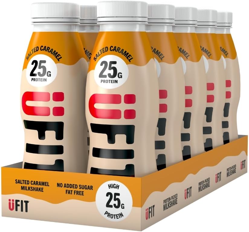 UFIT High Protein Salted Caramel Shake 10x 330ml