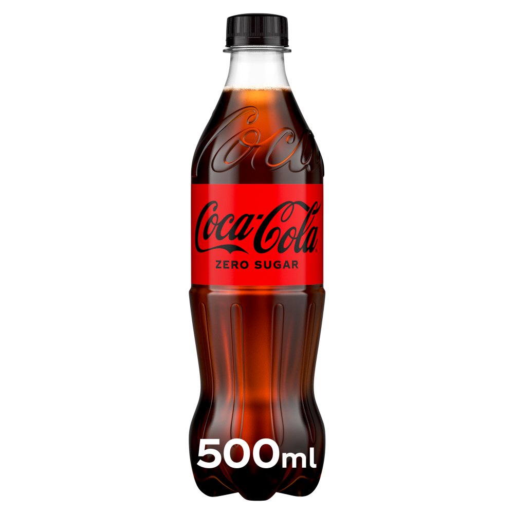 Coca Cola Zero Bottles 12 x 500ml