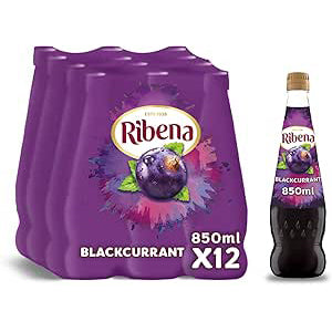 Ribena Blackcurrant Cordial pet 12 x 850ml