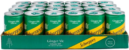 Schweppes Ginger Ale 24x 150ml Cans