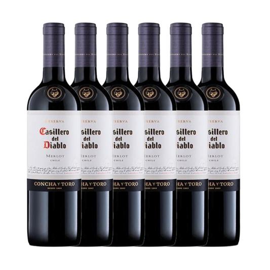 Casillero Merlot  6 x 75cl