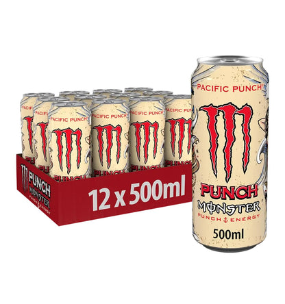 Monster Pacific Punch Energy Drink 12x 500ml