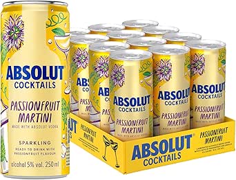 Absolut Passion Fruit Martini Cans 12 x 250ml