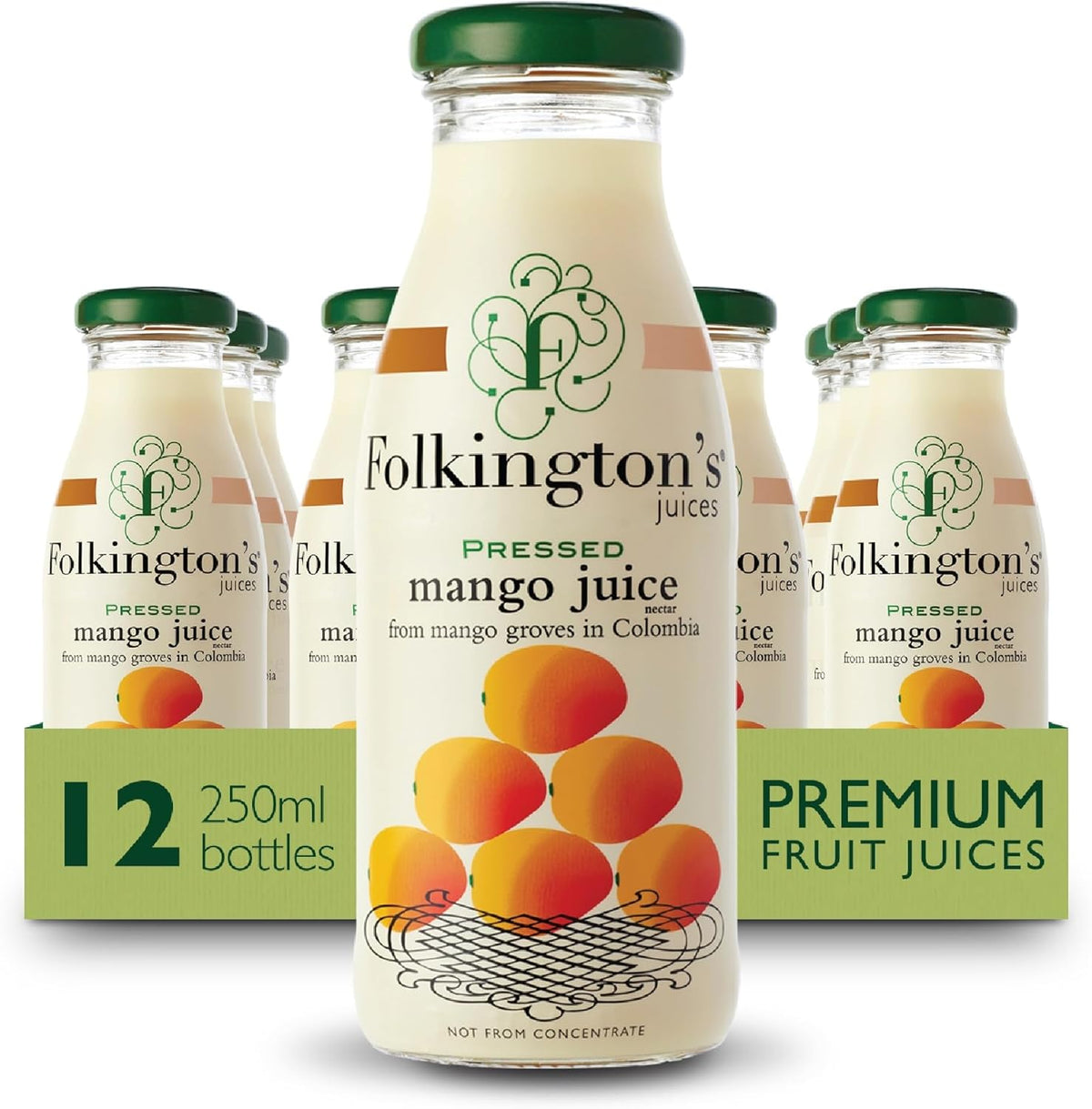 Folkington's Mango Juice 12x 250ml