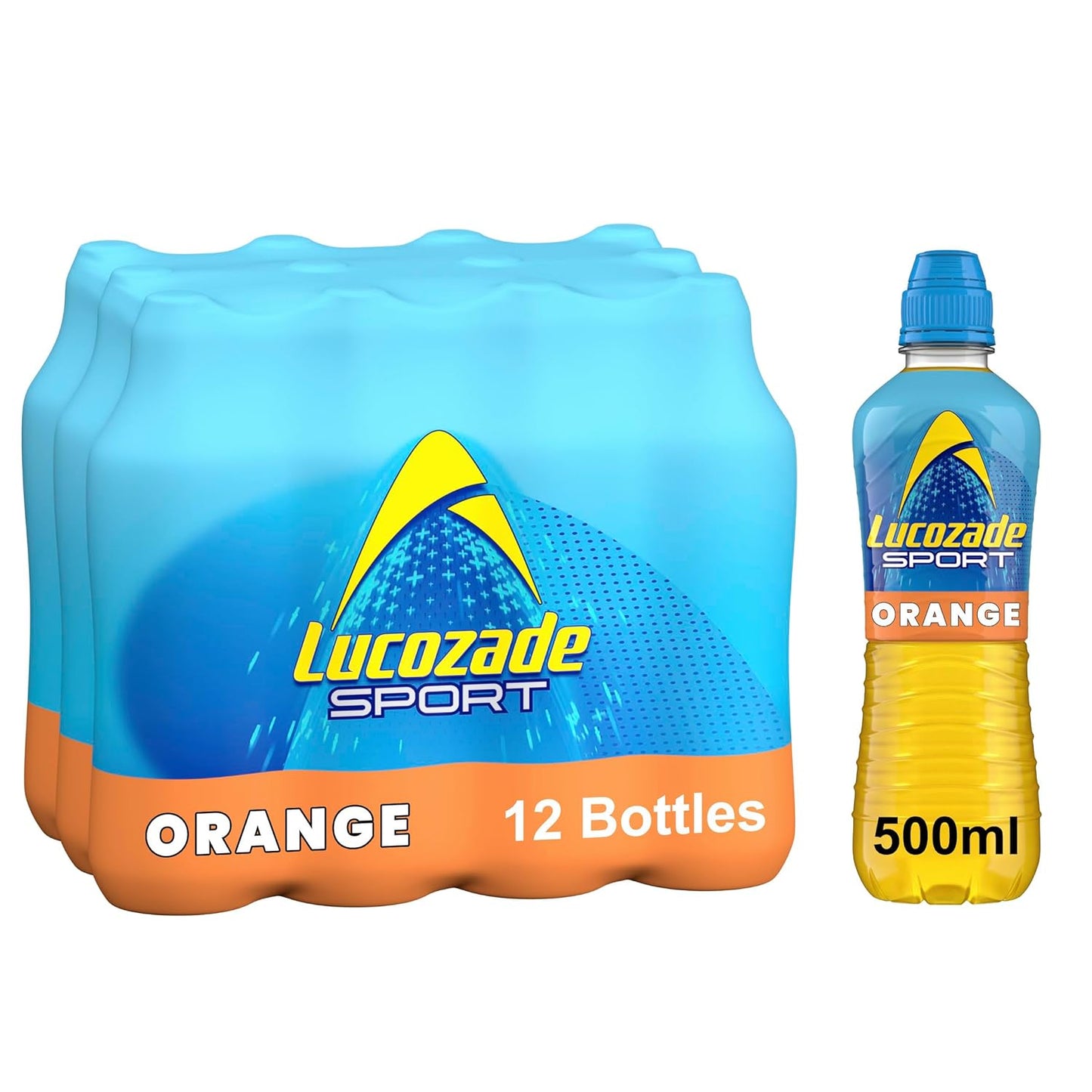 Lucozade Sport Orange Energy Drink 12x 500ml