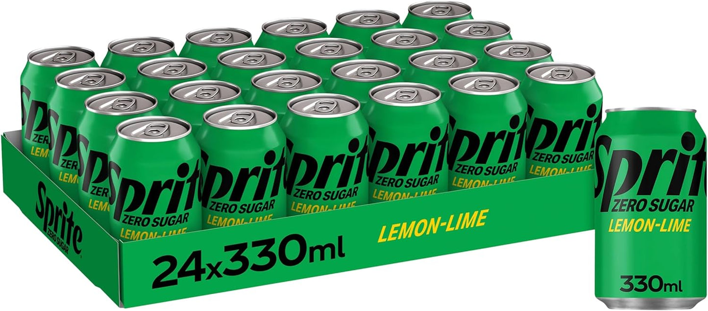 Sprite Zero Cans 24 x 330ml EU