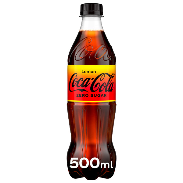 Coke pet GB  Lemon Zero pet GB 12 x 500ml