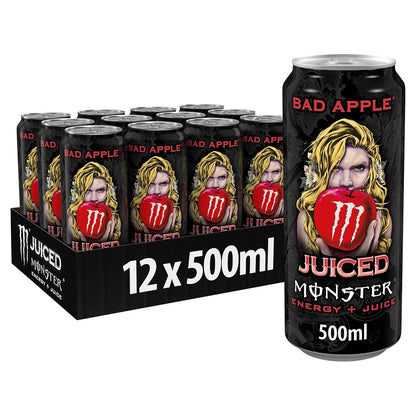Monster Bad Apple Energy Drink 12x 500ml