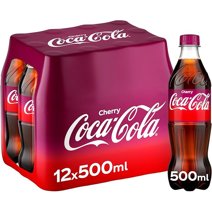 Cherry Coke pet GB 12 x 500ml