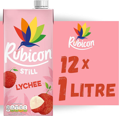 Rubicon Lychee Juice Drink 12x 1Ltr
