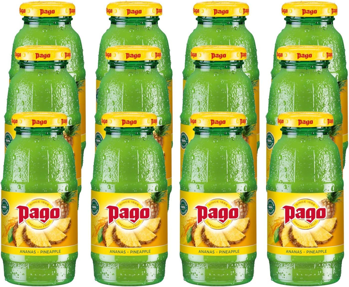 Pago Pineapple Juice 12x 200ml