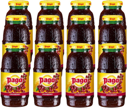 Pago Cranberry Juice 12x 200ml