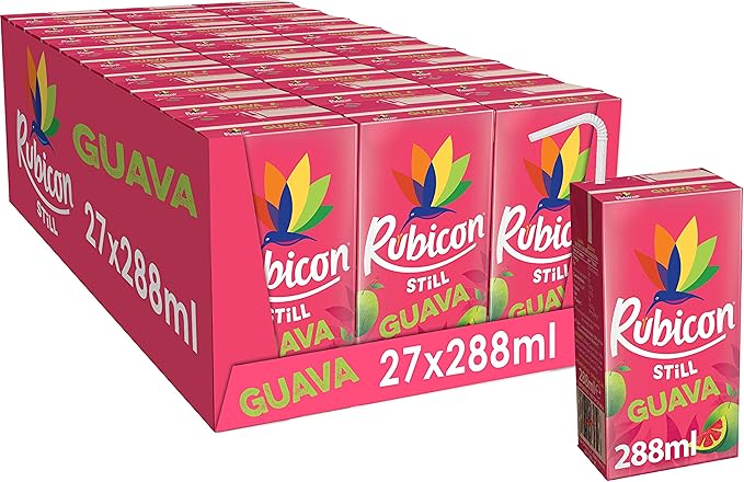Rubicon Guava Juice Drink 27x 288ml