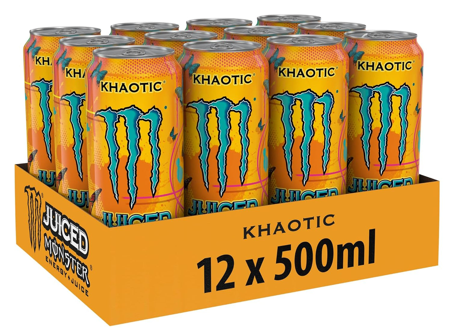 Monster Khaotic Energy Drink 12x 500ml