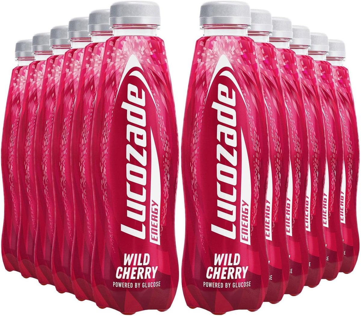 Lucozade Cherry Energy Drink 12x 380ml