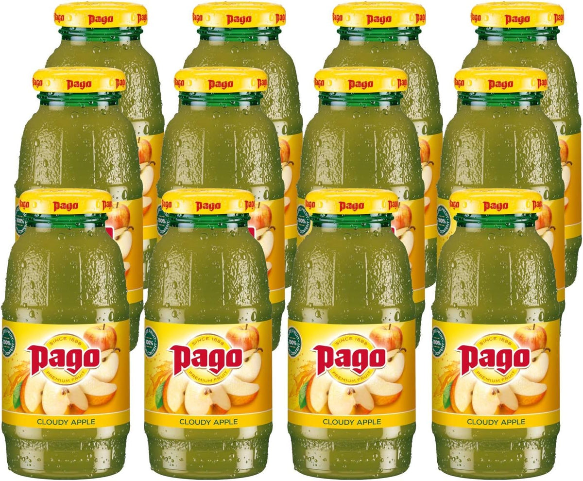 Pago Cloudy Apple Juice 12x 200ml