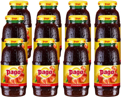 Pago Strawberry Juice 12x 200ml