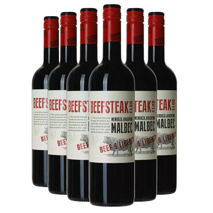 Beefsteak Club Malbec 6 x 75cl