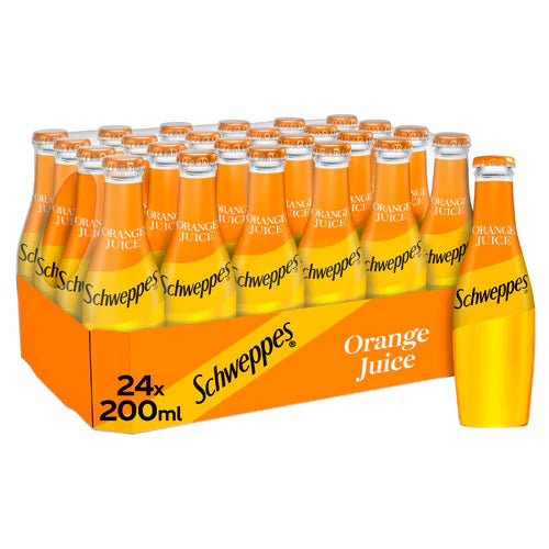 Schweppes Orange Juice 24 x 200ml NRB