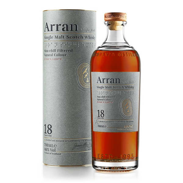 Arran 18 Year Whisky 70cl