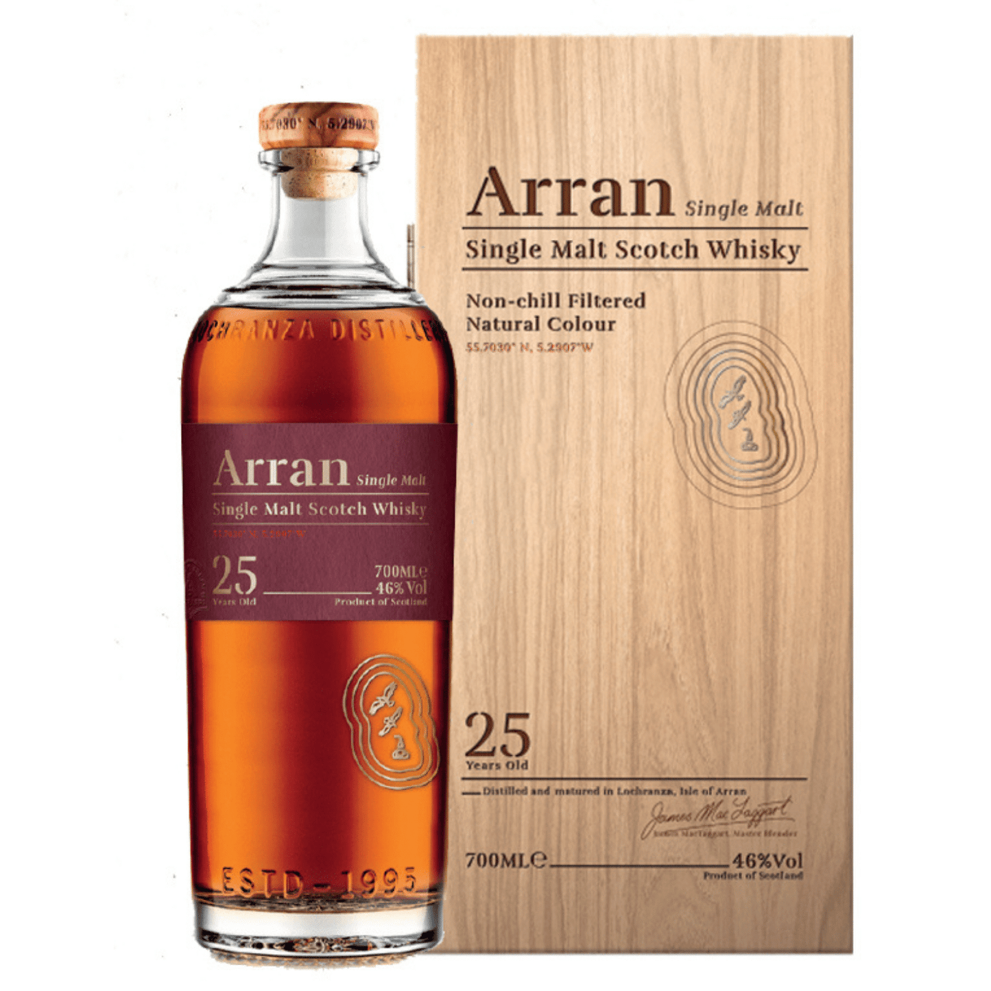 Arran 25 Year Whisky 70cl