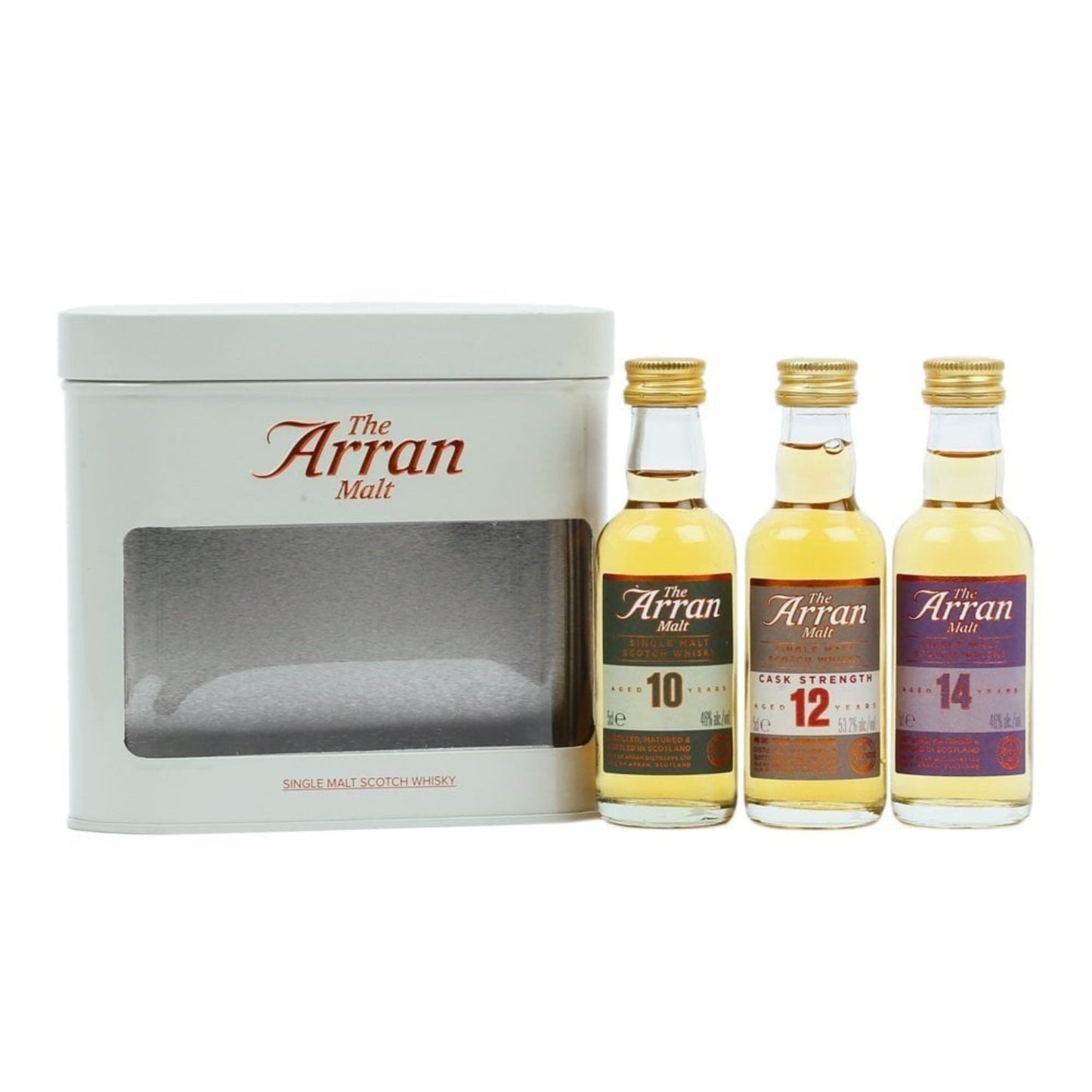 Arran Whisky 3x 5cl Miniature Gift Set