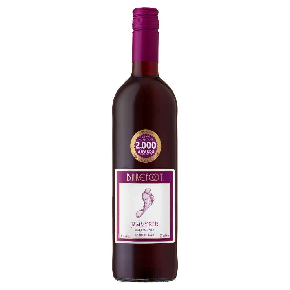 Barefoot Jammy Red Wine 75cl
