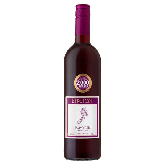 Barefoot Jammy Red Wine 75cl