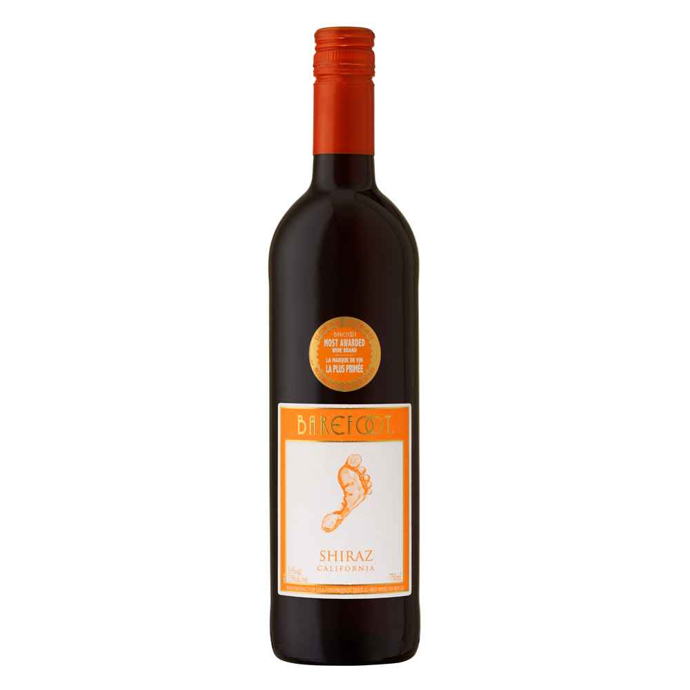 Barefoot Shiraz Red Wine 75cl