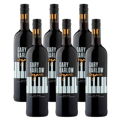 Gary Barlow Organic Red Wine 6 x 75cl