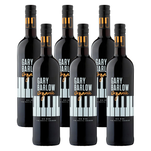 Gary Barlow Organic Red Wine 6 x 75cl