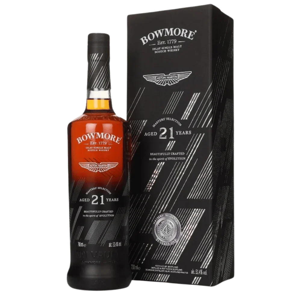 Bowmore 21 Year Aston Martin Master's Selection Whisky 70cl