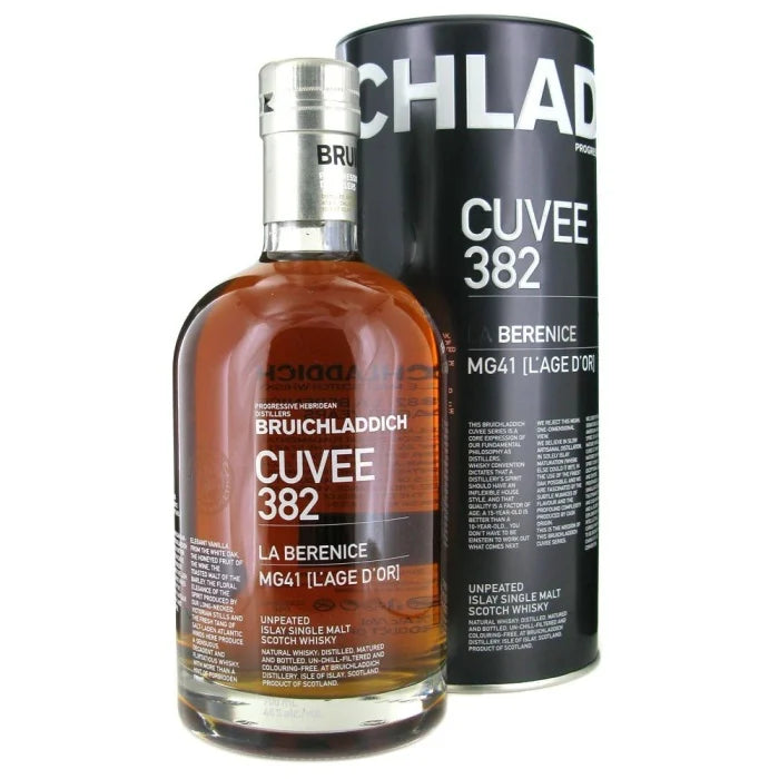 Bruichladdich Cuvee 382 La Berenice 21 Year Whisky 70cl