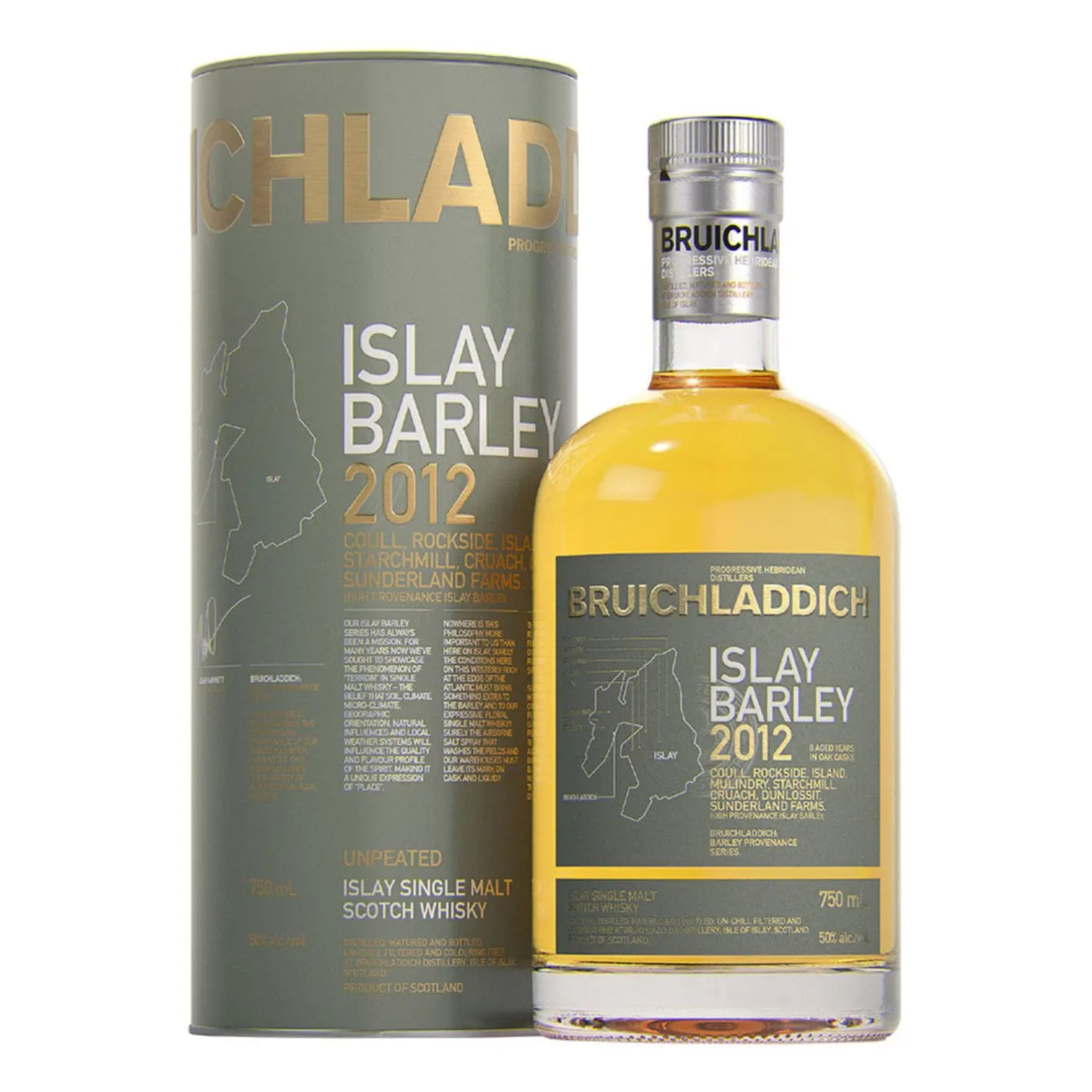 Bruichladdich Islay Barley 2012 Whisky 70cl