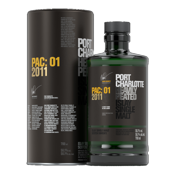 Bruichladdich Port Charlotte Islay Barley 2011 Whisky 70cl