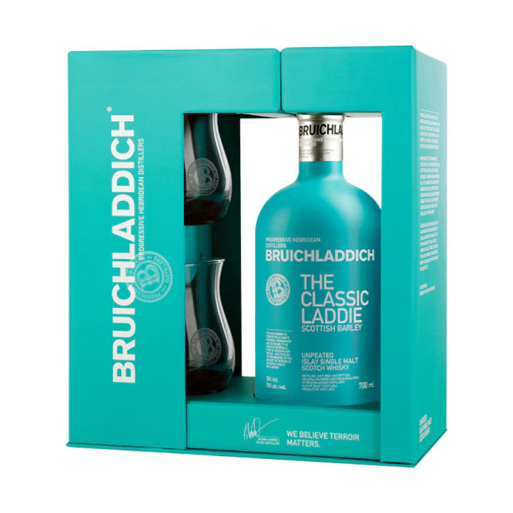 Bruichladdich The Classic Laddie Whisky 70cl Gift Pack