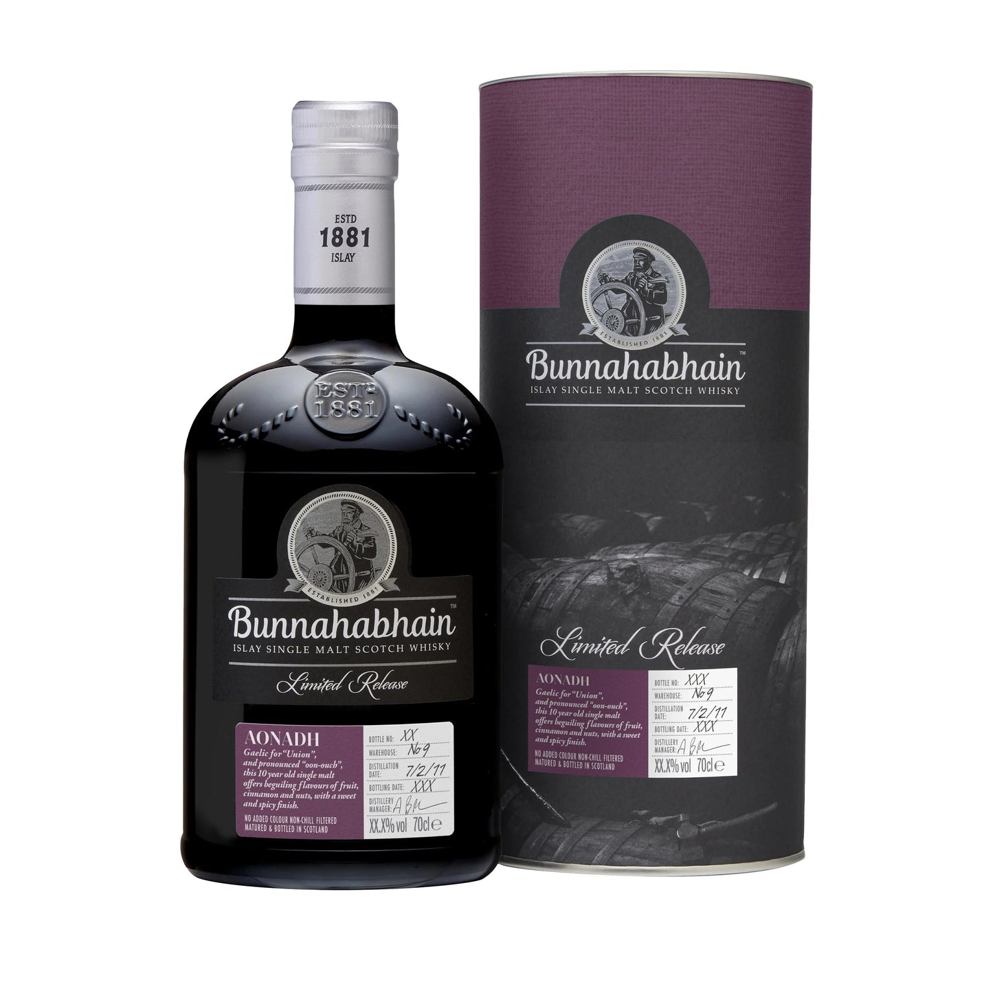 Bunnahabhain Aonadh Whisky 70cl