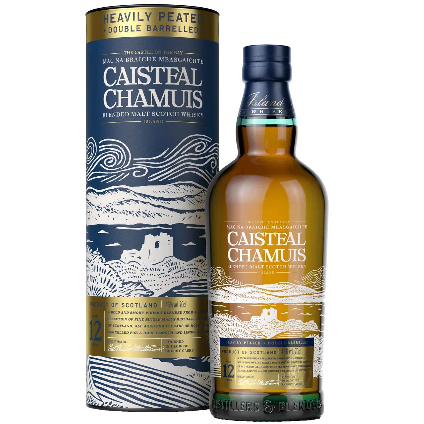 Caisteal Chamuis 12 Year Whisky 70cl