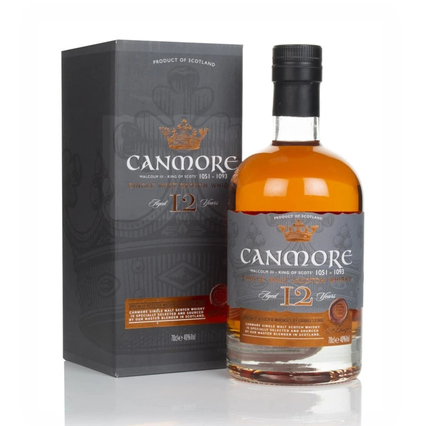 Canmore 12 Year Single Malt Whisky 70cl