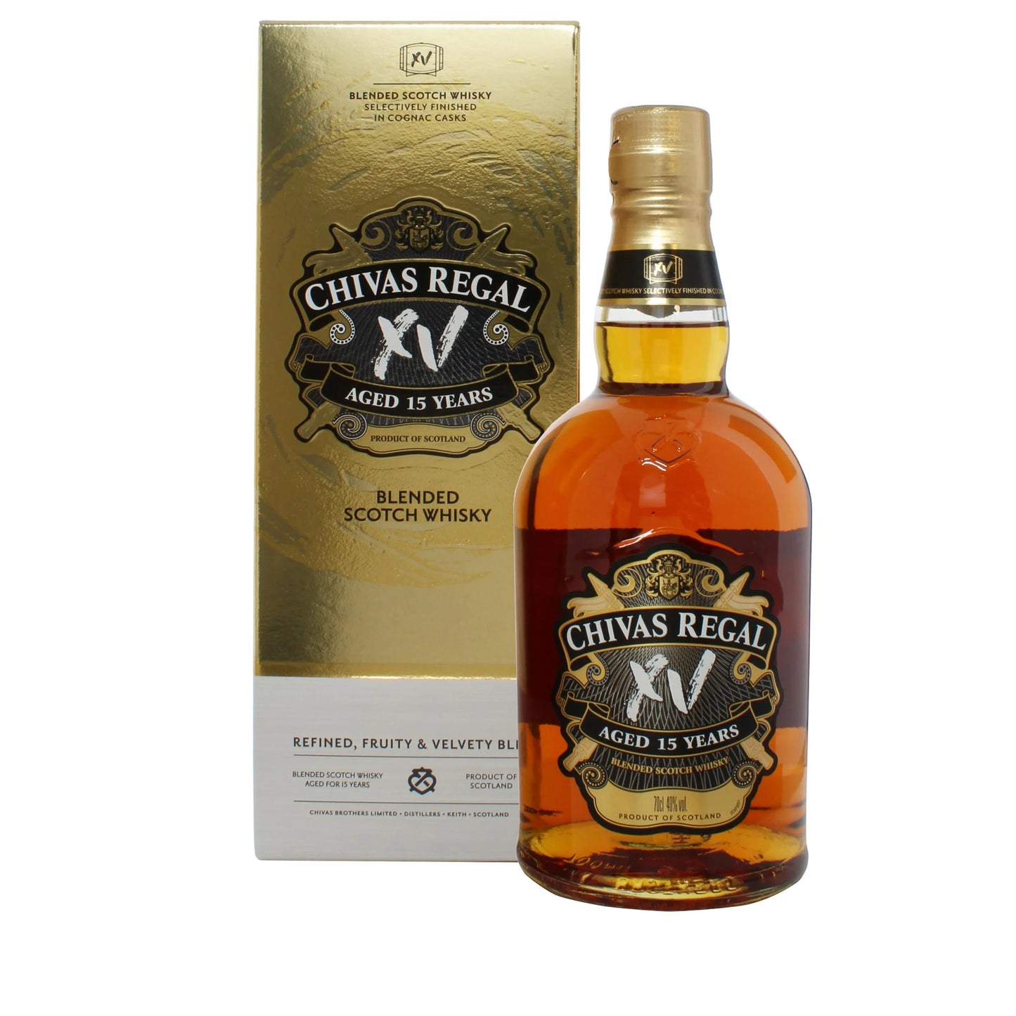 Chivas Regal XV Gold Blended Scotch Whisky 70cl