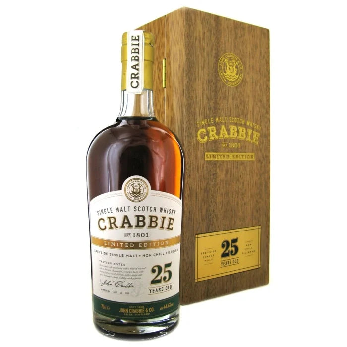 Crabbie 25 Year Whisky 70cl