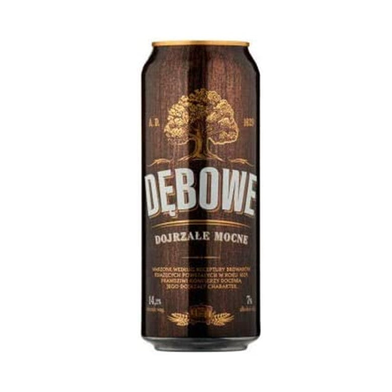 Debowe Mocne Polish Lager 24x 500ml Cans