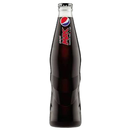 Pepsi Max Glass 24 x 330ml Nrb